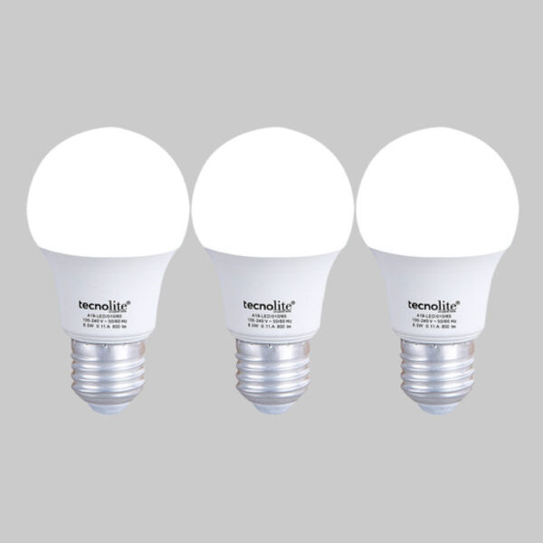 LAMP LED A19 8.5W 127V 6500K E27 800LM 3PK - Imagen 2