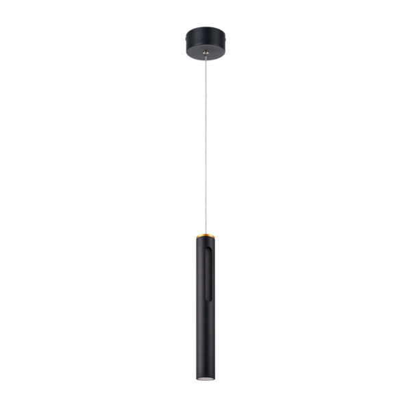 |LÁMPARA LED COLGANTE 1.50m, 8W, ZUBENE VI 100-277V, 370LM, 3000K  NGRO - Imagen 3