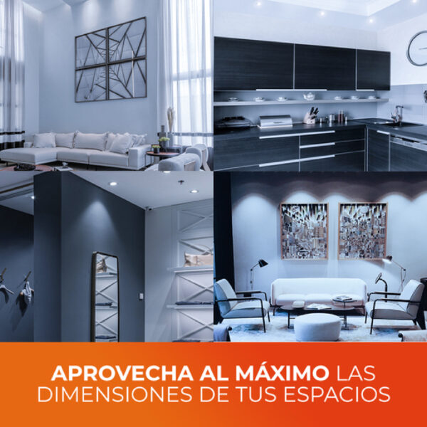 LAMPARA LED A19 5W 100-240V 6500K E27 450LM - Imagen 3