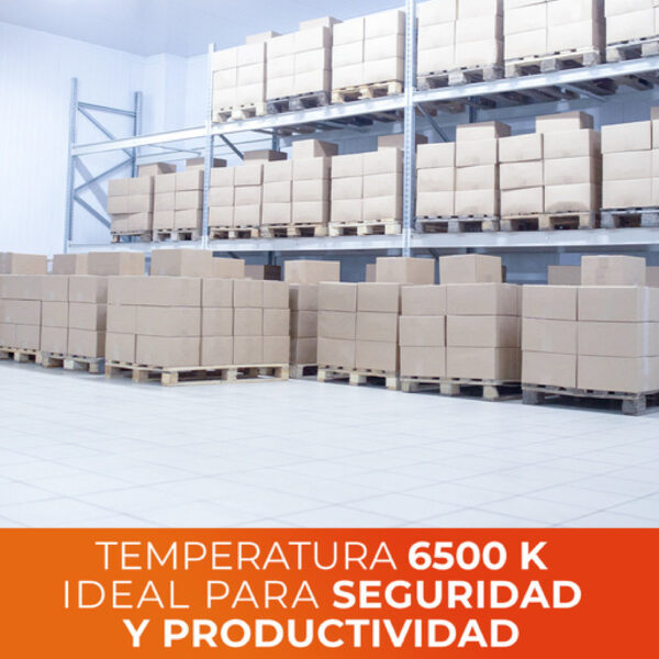 LAMPARA LED A19 5W 100-240V 6500K E27 450LM - Imagen 4