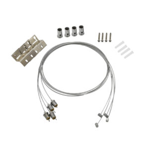 40PL_KIT PARA SUSPENDER PANELES LED