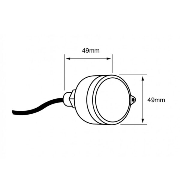 |SENSOR DE MOVIMIENTO  12VCD IP65 - Imagen 2