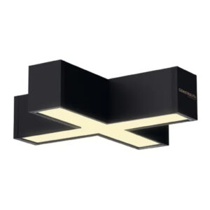 |Luminario Conector en X negro