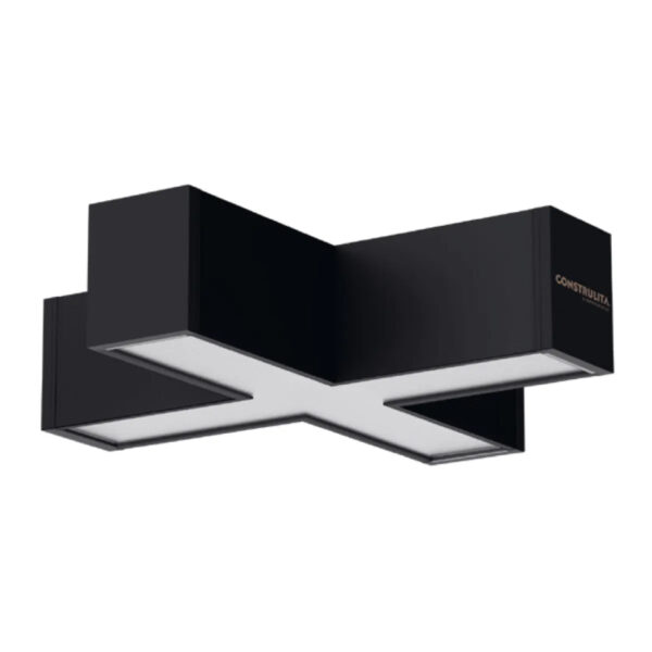 |Luminario Conector en X negro - Imagen 2