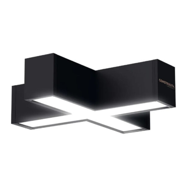 ACCESORIO P/LUMINARIA LINEAL VECTOR SYSTEM FORMA X 15W, 100-277V, 1540LM, 4000K NGRO