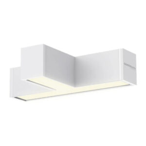 LUMINARIO CONECTOR EN X BLANCO