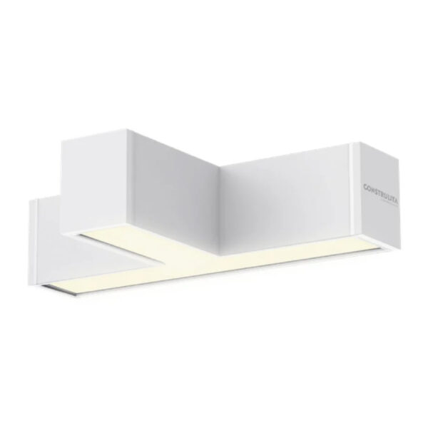 LUMINARIO CONECTOR EN X BLANCO