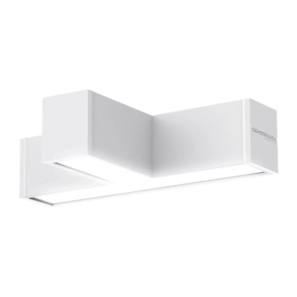 ACCESORIO LUMINARIO FORMA T BLANCO - Imagen 2