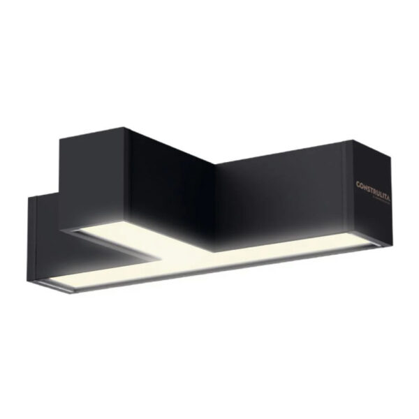 LUMINARIO CONECTOR T NEGRO