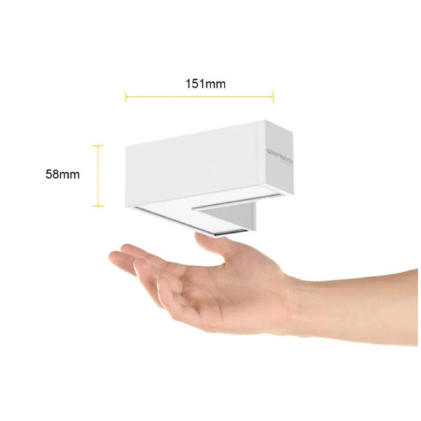|Luminario Conecto L blanco - Imagen 4
