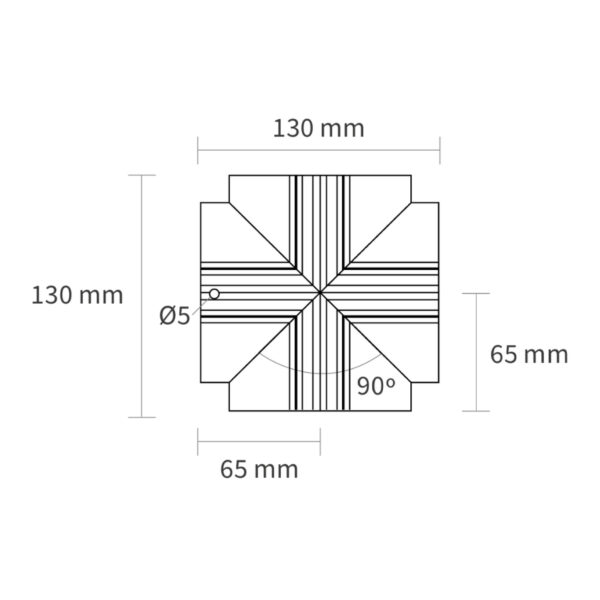 |ACCE  CONECTOR TIPO X - Imagen 2