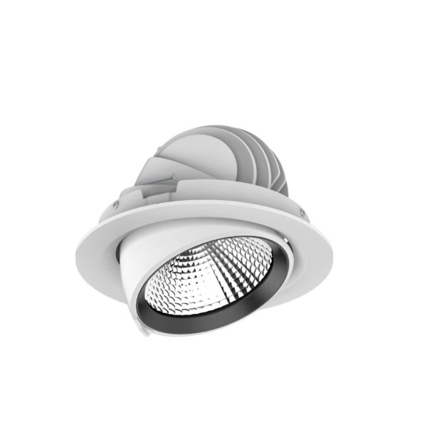 |Lampara downlight retractil LED Empotrable, 35W 4000K