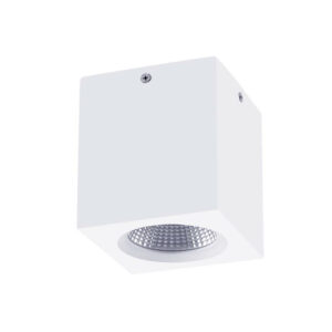 |Luminario cuadrado de Sobreponer techo LED 12W4000K 127-277