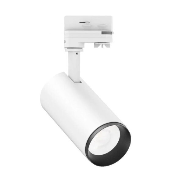 LUMINARIA LED TIPO SPOT INT.  FOCUS P/SOBREPONER  RIEL 30W, 100-277V, 2600LM, 3000K BCO - Imagen 2
