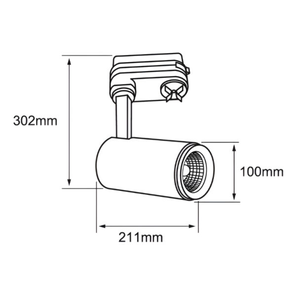 |INTERIOR LED 30W 100-277V 2900LM 4000K BLCO - Imagen 2