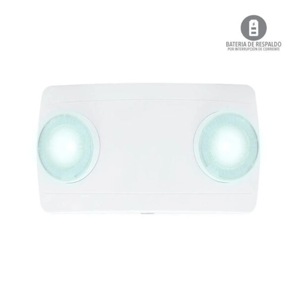 SAFE LIGHTS LED 2X1W 6500K 127-277V BCO - Imagen 2