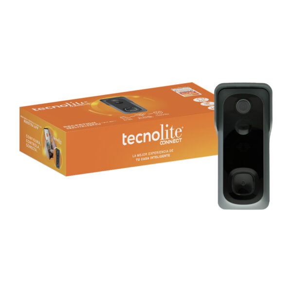 TIMBRE INALAMBRICO EXTERIOR 4.5W GRIS Y NEGRO - Imagen 2