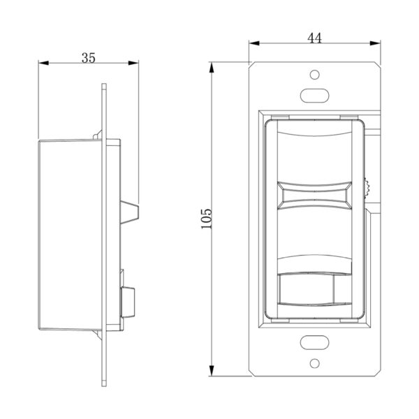 INTERRUPTOR  REGULADOR DE INTENSIDAD PARA CASA - Imagen 4