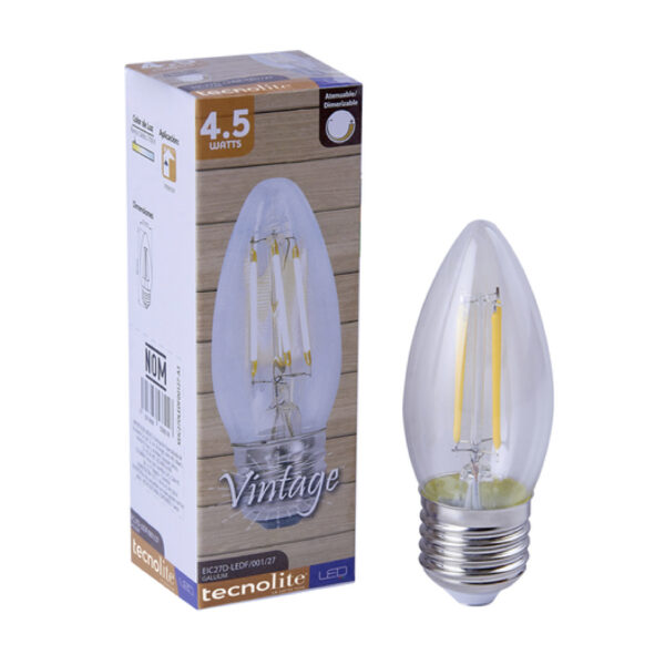 LAMPARA LED 4.5W 127V 2700K - Imagen 2