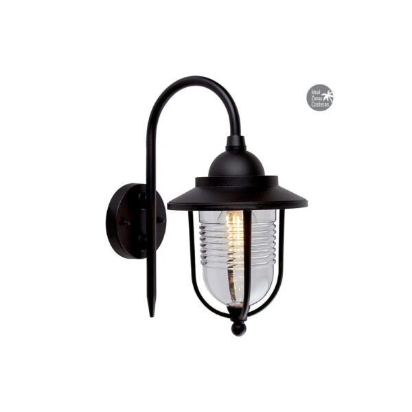 LUMINARIO DE EXTERIOR FAROL 20W 100-240 V ~ NEGRO
