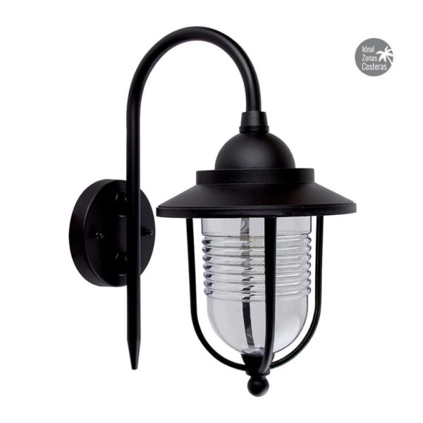 LUMINARIO DE EXTERIOR FAROL 20W 100-240 V ~ NEGRO - Imagen 3