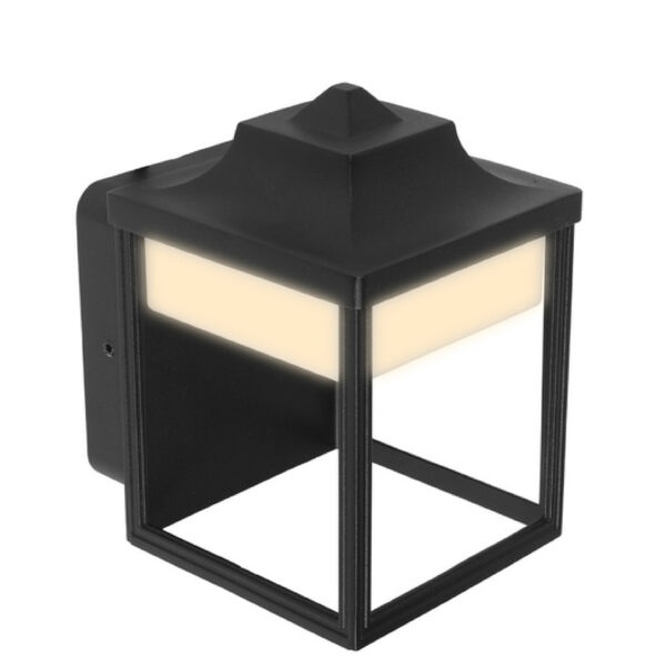 FAROL LED 9W 100-127V 3000K NEGRO - Imagen 2