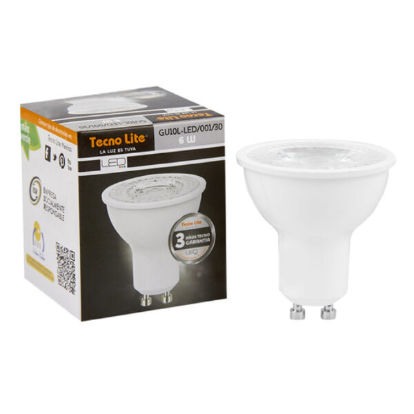 LAMPARA LED 6W 100-240 V ~ 3 000 K - Imagen 3
