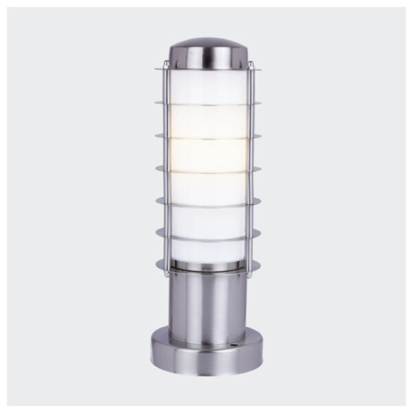 LUMINARIA MINI POSTE ALPINO 60W MAX., 100-240V, E27 SATINADO - Imagen 3