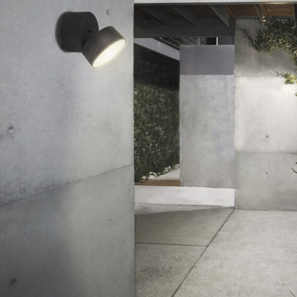 LUMINARIA LED 10W 100-240V 3000K GRIS - Imagen 4