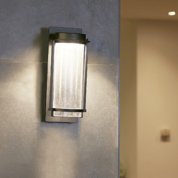 LAMPARA DE PARED ARBOTANTE EXTERIOR 16W NEGRO - Imagen 4