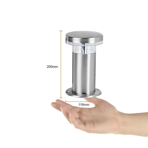 |mini poste led 7w 3000k 100-240v Satin - Imagen 4