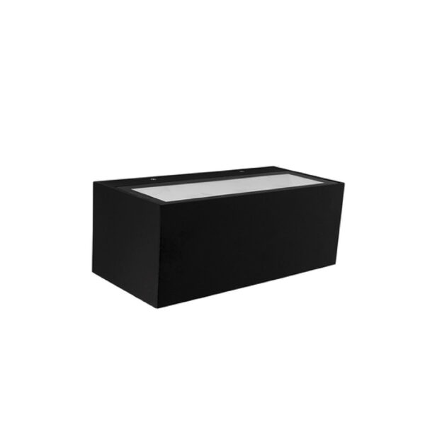 LUMINARIA DE MURO LED 20W 4000K NEGRA