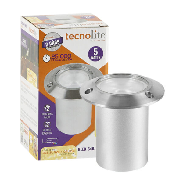 EMPOTRADO LED 5W 100-240V  3000K SATIN - Imagen 2
