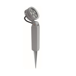 |Reflector Led 6w 3000k Aluminio/ Gris HLED-77