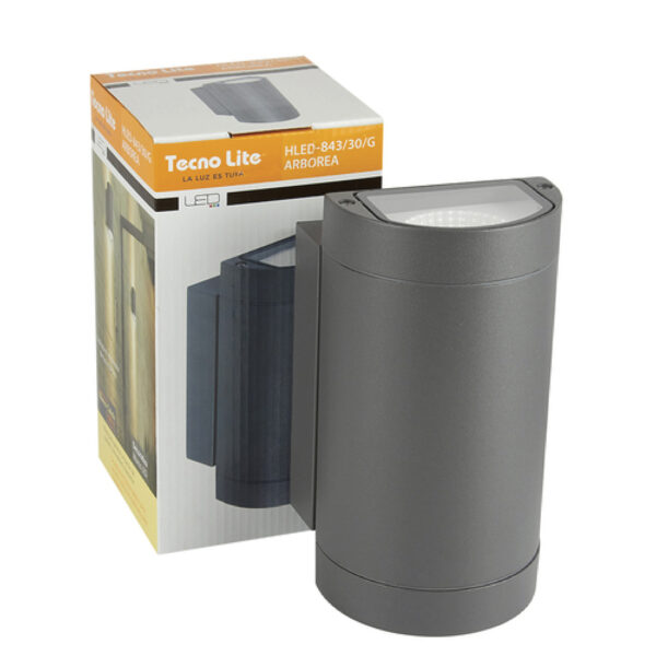 LUMINARIA LED 14.5 W 100-240 V GRIS - Imagen 2