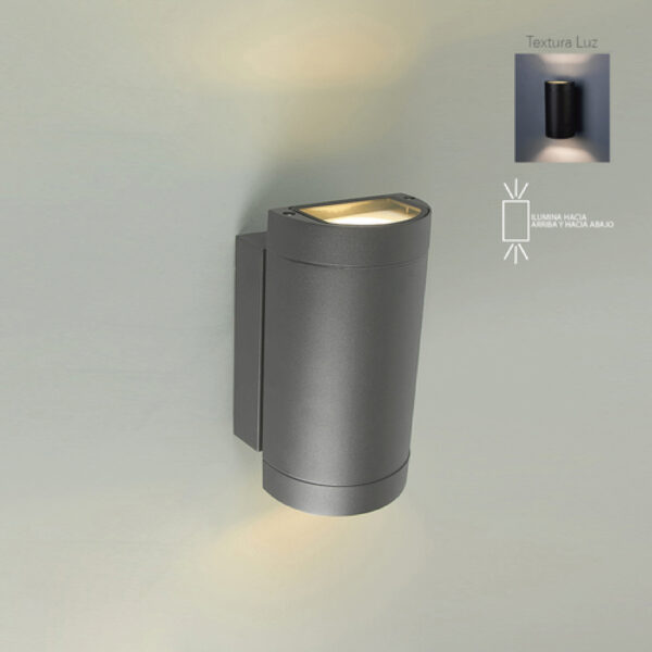 LUMINARIA LED 14.5 W 100-240 V GRIS - Imagen 3