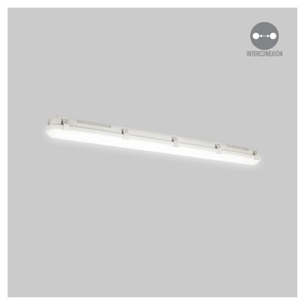 LUMINARIA OCEAN ELEM LED 38W 4000K 100-260V GRIS - Imagen 2