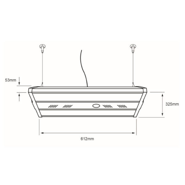|Luminaria High Bay Steel LED 110W, 100-277V, 18000LM, 5000K, Atenuable, 0-10V BCO - Imagen 2