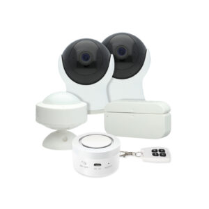 KIT 2 CAMARA SIRENA SENS/PV MOV CTR