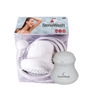 DUCHA DE BAÑO BLANCA 127V 18CM