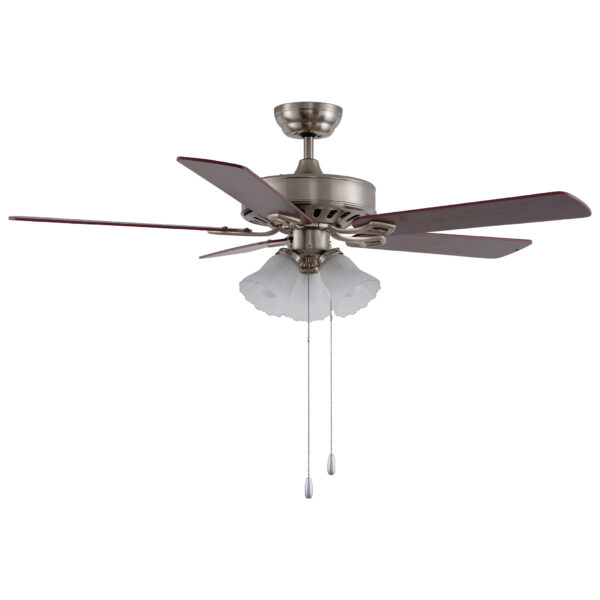 VENTILADOR DE TECHO C/LUZ, 52", 50W PALAWAN - Imagen 2