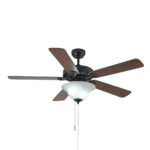 VENTILADOR DE TECHO C/LUZ, 52″, 48W BAHAMAS