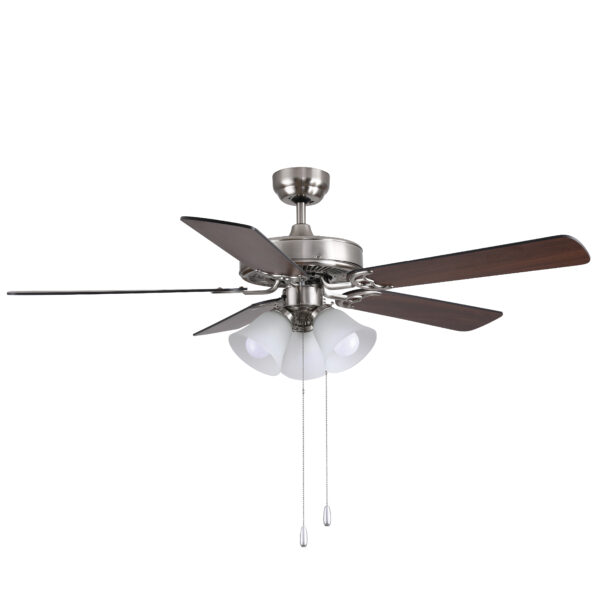 VENTILADOR DE TECHO C/LUZ, 52", 50W ZANZIBAR - Imagen 2