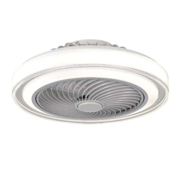 LAMP./VENTILADOR KAUAI 37W, 110-130V, 5180LM, 3000-6500K BCO