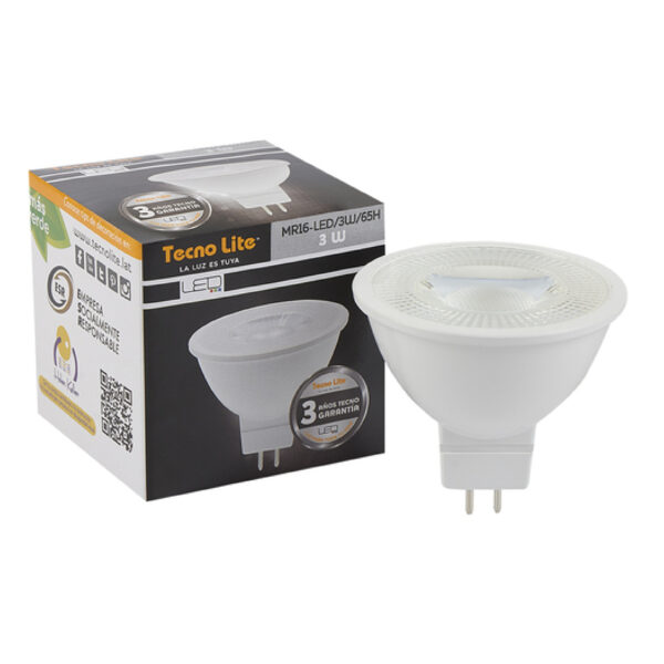 LAMPARA LED 3W 127V 6500K - Imagen 2