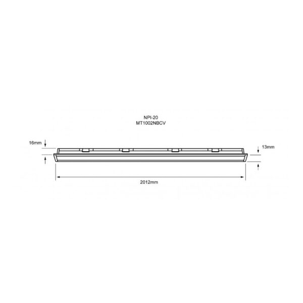 |Luminario de Aluminio para empotrar 24W 3000K - Imagen 2