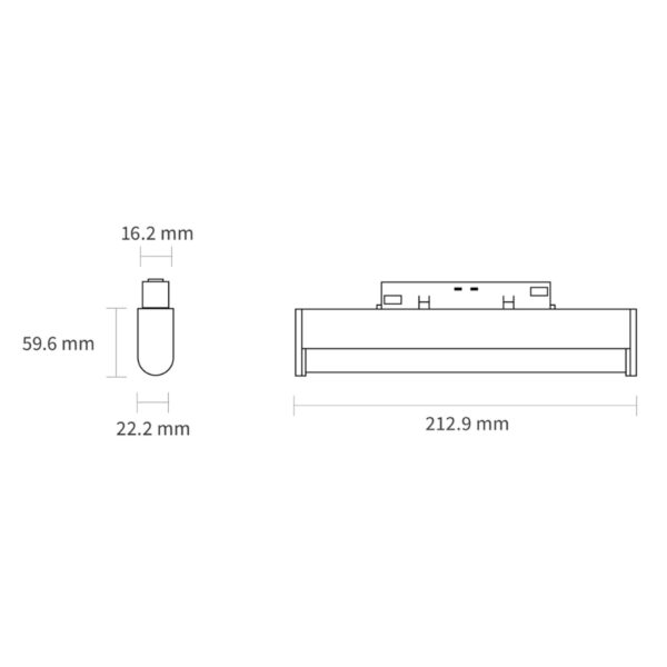 |INTLED 10W 48V 800LM 30KIRC90, 30°NGR - Imagen 4
