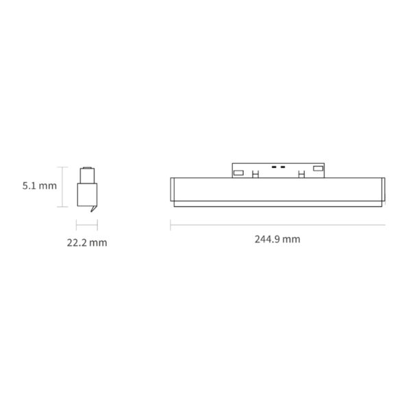 INTLED 10W 48V 1120LM 30KIRC90, 8°NGR - Imagen 4