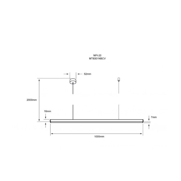 |Luminario Interior 12W 480LM 3000K Negro - Imagen 2