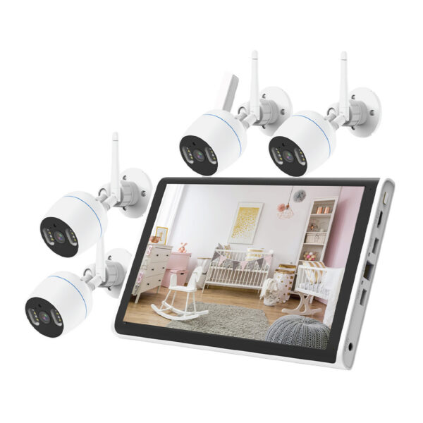 SISTEMA MONITOREO WIFI INTERIOR/EXTERIOR ONLOOKER-AUDIO 2 VIAS, VIDEO HD 3MP, IP65- BCO
